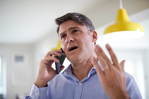 Noise during outbound sales calls